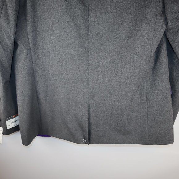 Ben Sherman Hanwll Grey Stretch Two-Button Suit Jacket Blazer Men's Size 42R-NWT - Picture 10 of 16